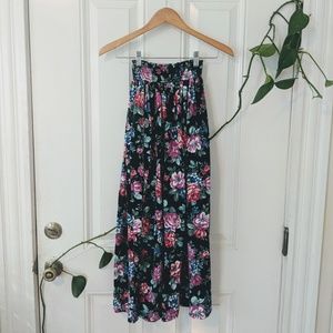UO Maxi Floral Skirt